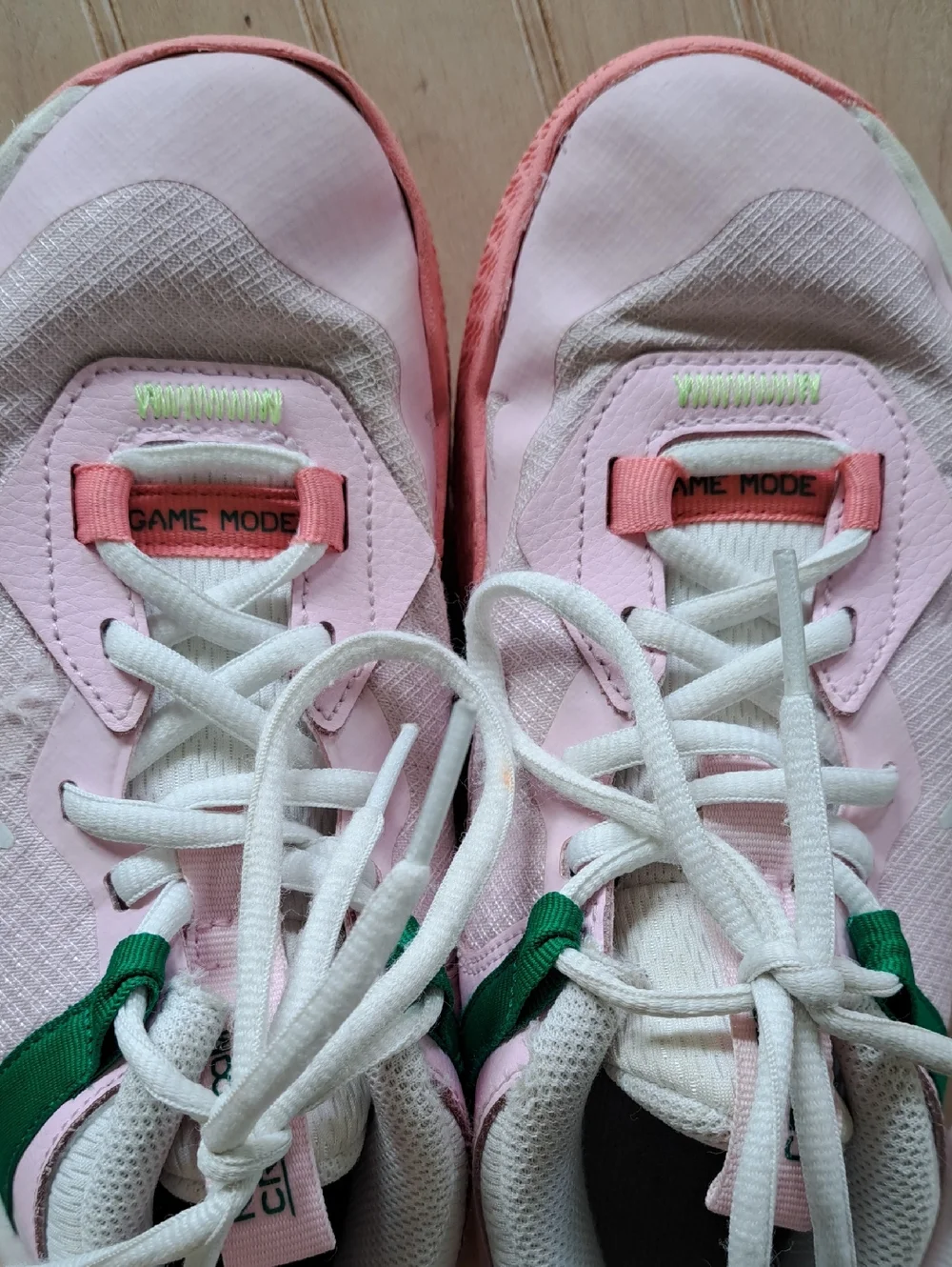 Nike Air Zoom Crossover Pink Foam Malachite GS Basketball Shoes 3.5Y